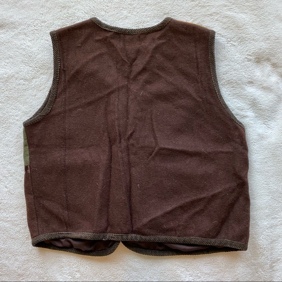 Vintage patchwork wool vest 🍂 - Picture 2 of 4
